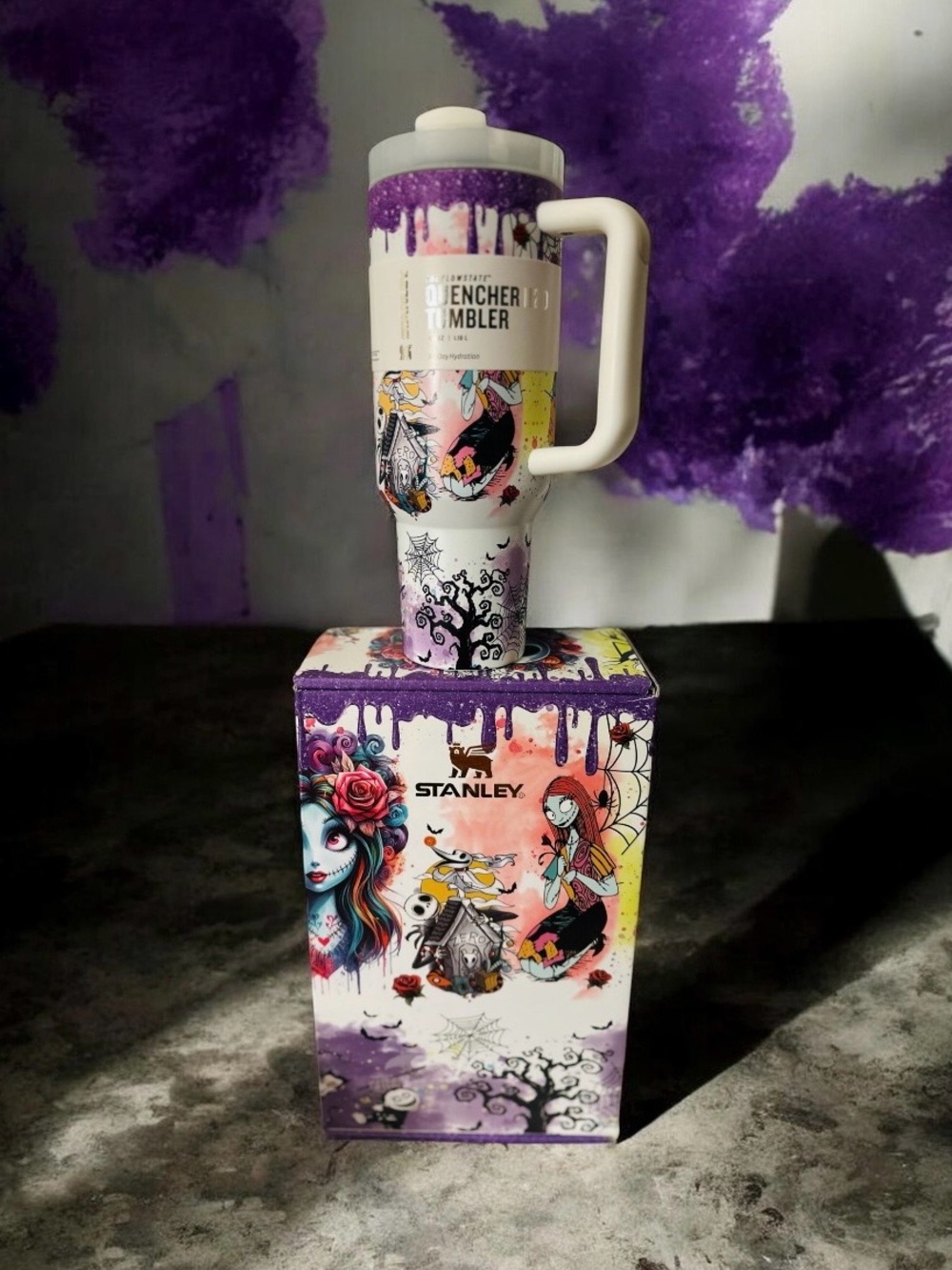 Stanley The Nightmare Before Christmas Glow In The Dark 40oz Tumbler